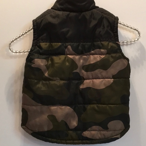 OSH KOSH Lined Camouflage ZIP VEST Pockets 24MOS - Picture 1 of 9